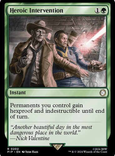 Heroic Intervention Fallout Commander