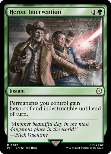 Heroic Intervention Fallout Commander