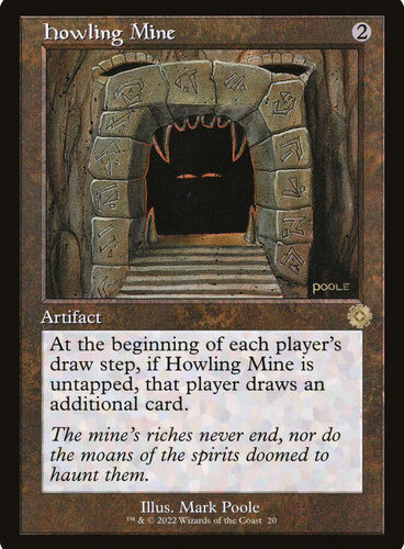 Howling Mine (#020) (Retro Frame) The Brothers' War Retro Artifacts