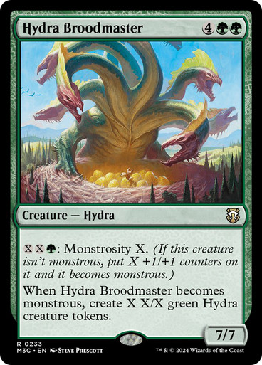 Hydra Broodmaster Modern Horizons 3 Commander