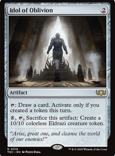Idol of Oblivion Tarkir: Dragonstorm Commander