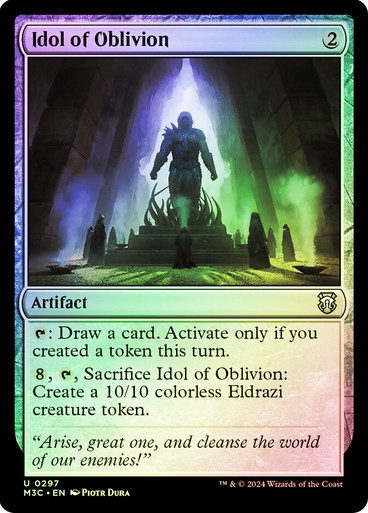 IdolOfOblivion__09342 Idol of Oblivion (Ripple Foil) Modern Horizons 3 Commander - Alternate Foil (Foil)
