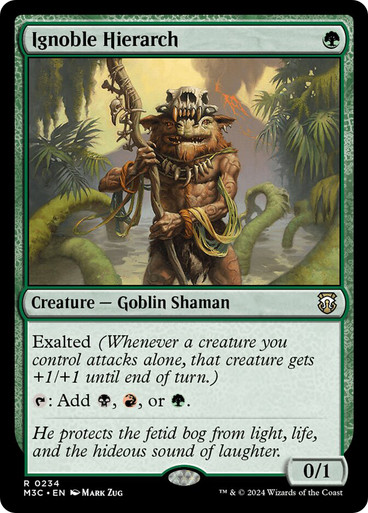 Ignoble Hierarch Modern Horizons 3 Commander