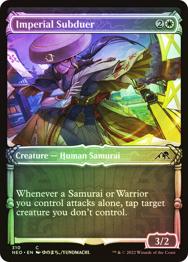 ImperialSubduer310__14792 Imperial Subduer (Showcase) Kamigawa: Neon Dynasty - Variants (Foil)