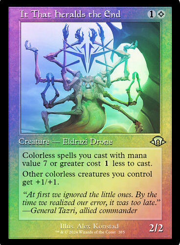 It That Heralds the End (Retro Frame) Modern Horizons 3 - Retro Frame (Foil)