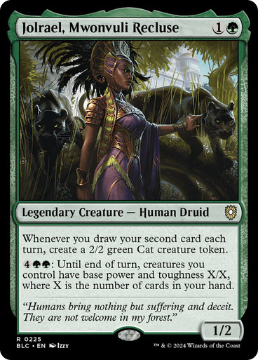 Jolrael, Mwonvuli Recluse Bloomburrow Commander