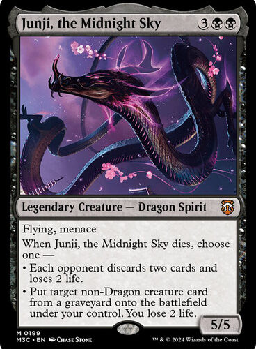 Junji, the Midnight Sky Modern Horizons 3 Commander