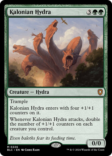 Kalonian Hydra Bloomburrow Commander