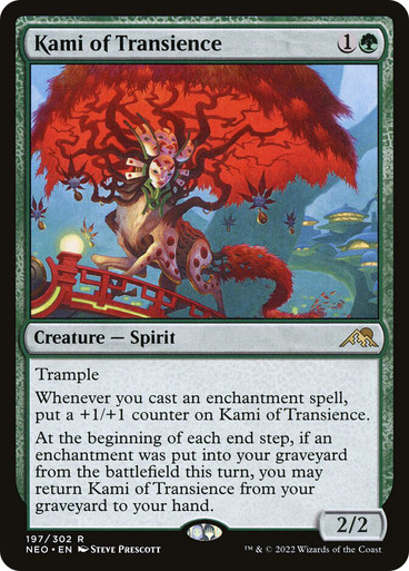 Kami of Transience Kamigawa: Neon Dynasty