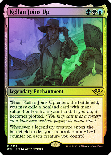 KellanJoinsUp__05435 Kellan Joins Up Outlaws of Thunder Junction (Foil)