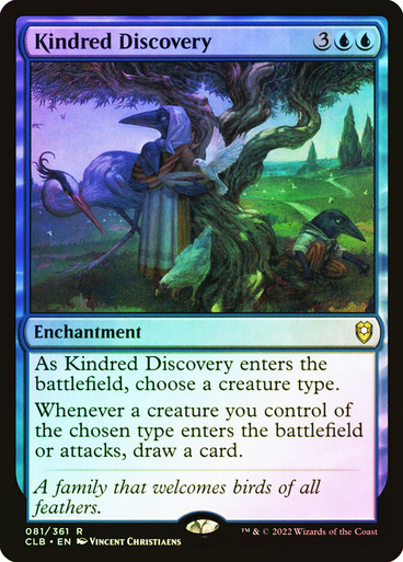 Kindred Discovery Commander Legends: Baldur's Gate (Foil)