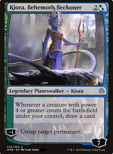 Kiora, Behemoth Beckoner War of the Spark