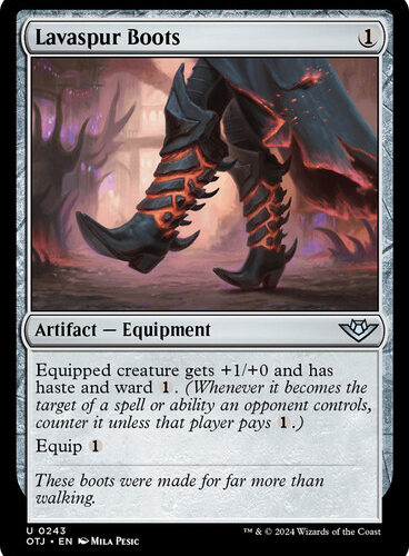 Lavaspur Boots Outlaws of Thunder Junction