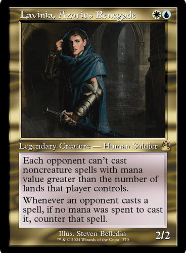 Lavinia, Azorius Renegade (Retro Frame) Ravnica Remastered - Retro Frame