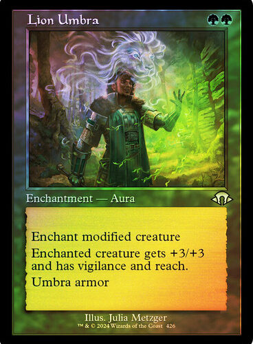 Lion Umbra (Retro Frame) Modern Horizons 3 - Retro Frame (Foil)