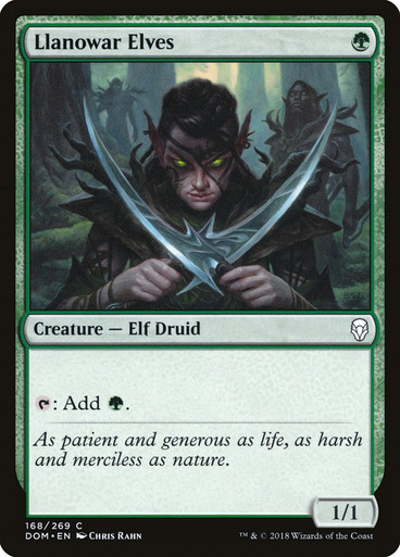 Llanowar Elves Dominaria