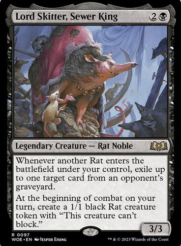 Lord Skitter, Sewer King Wilds of Eldraine
