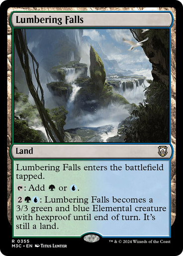 Lumbering Falls Modern Horizons 3 Commander