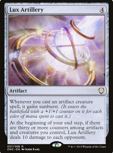 Lux Artillery Phyrexia: All Will Be One Commander