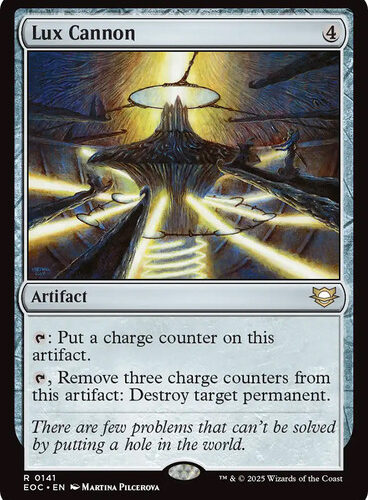 Lux Cannon Edge of Eternities Commander