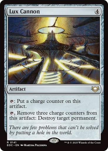 Lux Cannon Edge of Eternities Commander