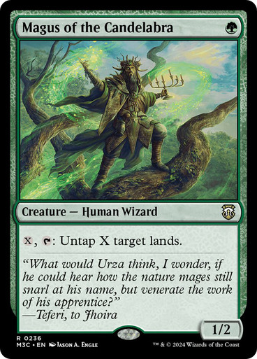 Magus of the Candelabra Modern Horizons 3 Commander Ripple Foil