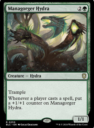 Managorger Hydra Bloomburrow Commander