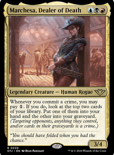 MarchesaDealerOfDeath__74142 Marchesa, Dealer of Death Outlaws of Thunder Junction