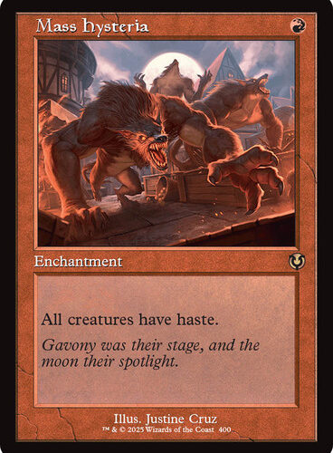 MassHysteria400__51908 (1) Mass Hysteria (Retro Frame) Innistrad Remastered