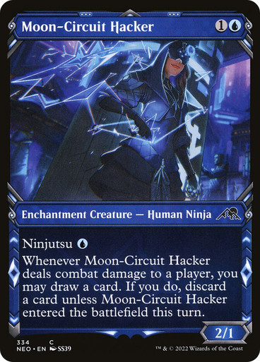 Moon-Circuit Hacker (Showcase) Kamigawa: Neon Dynasty - Variants