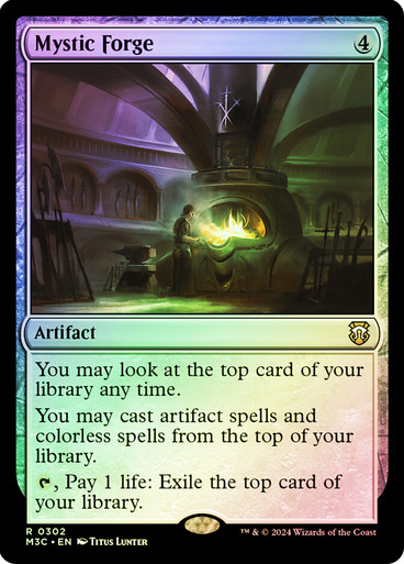 Mystic Forge (Ripple Foil) Modern Horizons 3 Commander - Alternate Foil (Foil)