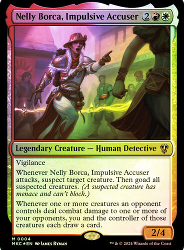 Nelly Borca, Impulsive Accuser Murders at Karlov Manor Commander (Foil)