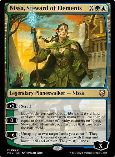 NissaStewardOfElements__50217 Nissa, Steward of Elements Modern Horizons 3 Commander