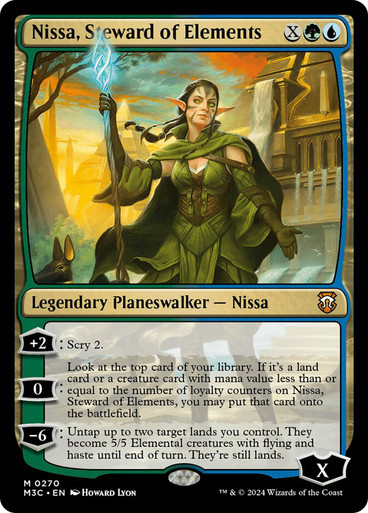 Nissa, Steward of Elements Modern Horizons 3 Commander