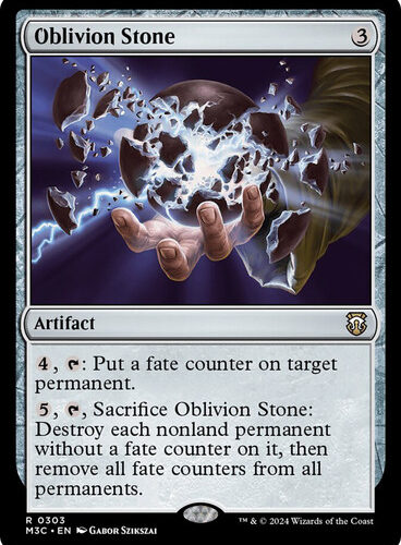 OblivionStone__50857 Oblivion Stone Modern Horizons 3 Commander
