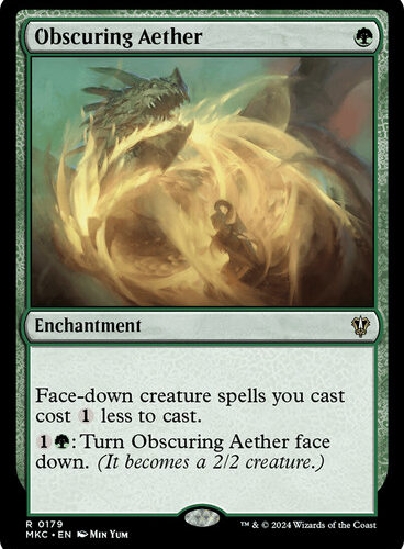 ObscuringAether__43661 Obscuring Aether Murders at Karlov Manor Commander