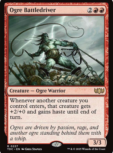 Ogre Battledriver Tarkir: Dragonstorm Commander