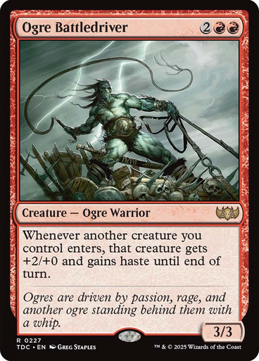 Ogre Battledriver Tarkir: Dragonstorm Commander