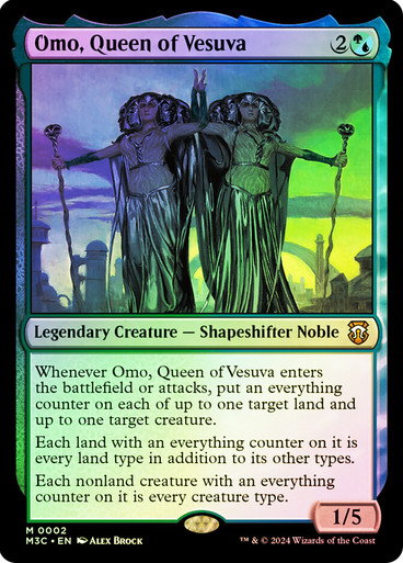 Omo, Queen of Vesuva Modern Horizons 3 Commander (Foil)
