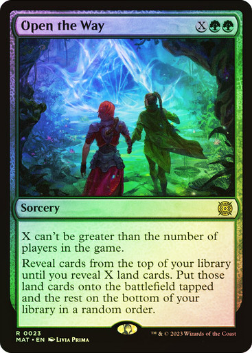 Open the Way March of the Machine: The Aftermath (Foil)