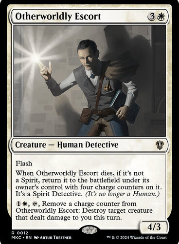 OtherworldlyEscort__05953 Otherworldly Escort Murders at Karlov Manor Commander