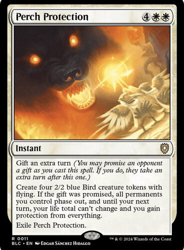 Perch Protection Bloomburrow Commander