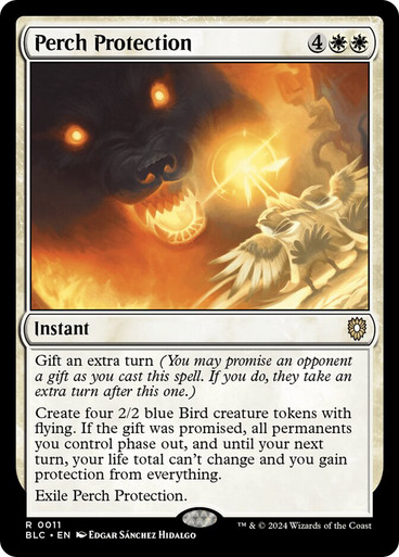 Perch Protection Bloomburrow Commander