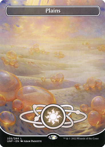 Plains (#235) (Borderless) Unfinity