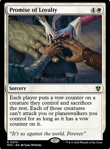 Promise of Loyalty Murders at Karlov Manor Commander