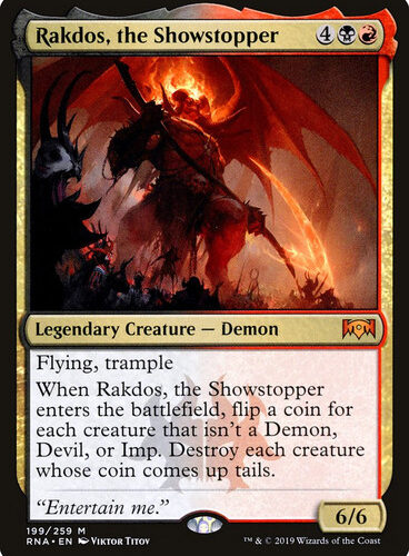 Rakdos, the Showstopper Ravnica Allegiance