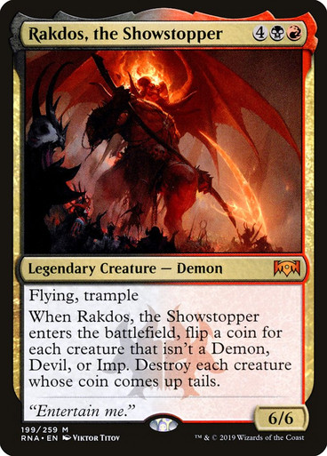 Rakdos, the Showstopper Ravnica Allegiance
