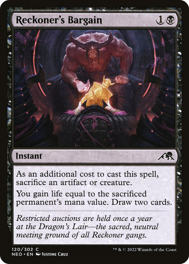 Reckoner's Bargain Kamigawa: Neon Dynasty