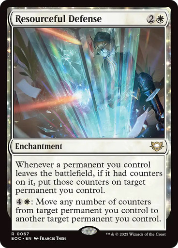 Resourceful Defense Edge of Eternities Commander