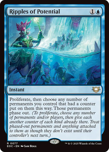 Ripples of Potential Edge of Eternities Commander